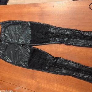 Goth/punk leather pants